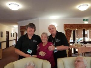 Volunteers who run weekly sessions to bring back joyful memories for residents